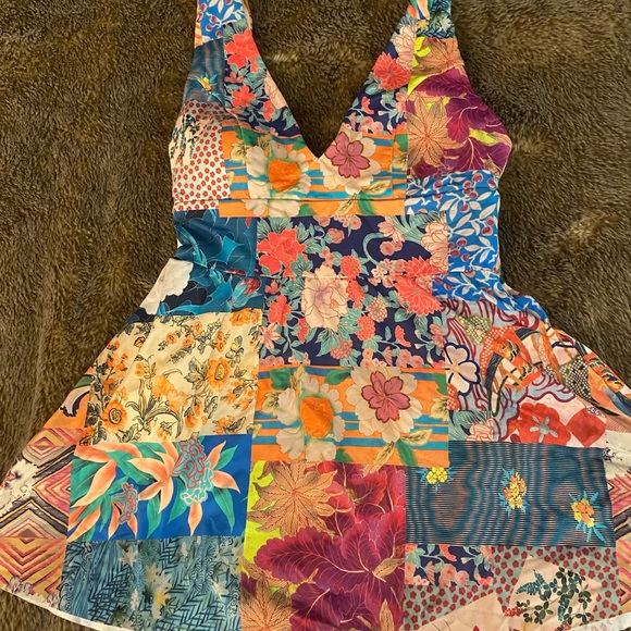 Johnny Was Brand New Mari Skirted Floral One Piece Swimsuit - Picture 5 of 10
